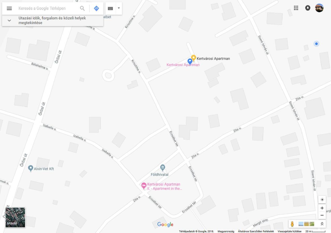 Kertvárosi Apartman II Tiszaujvaros Exterior foto