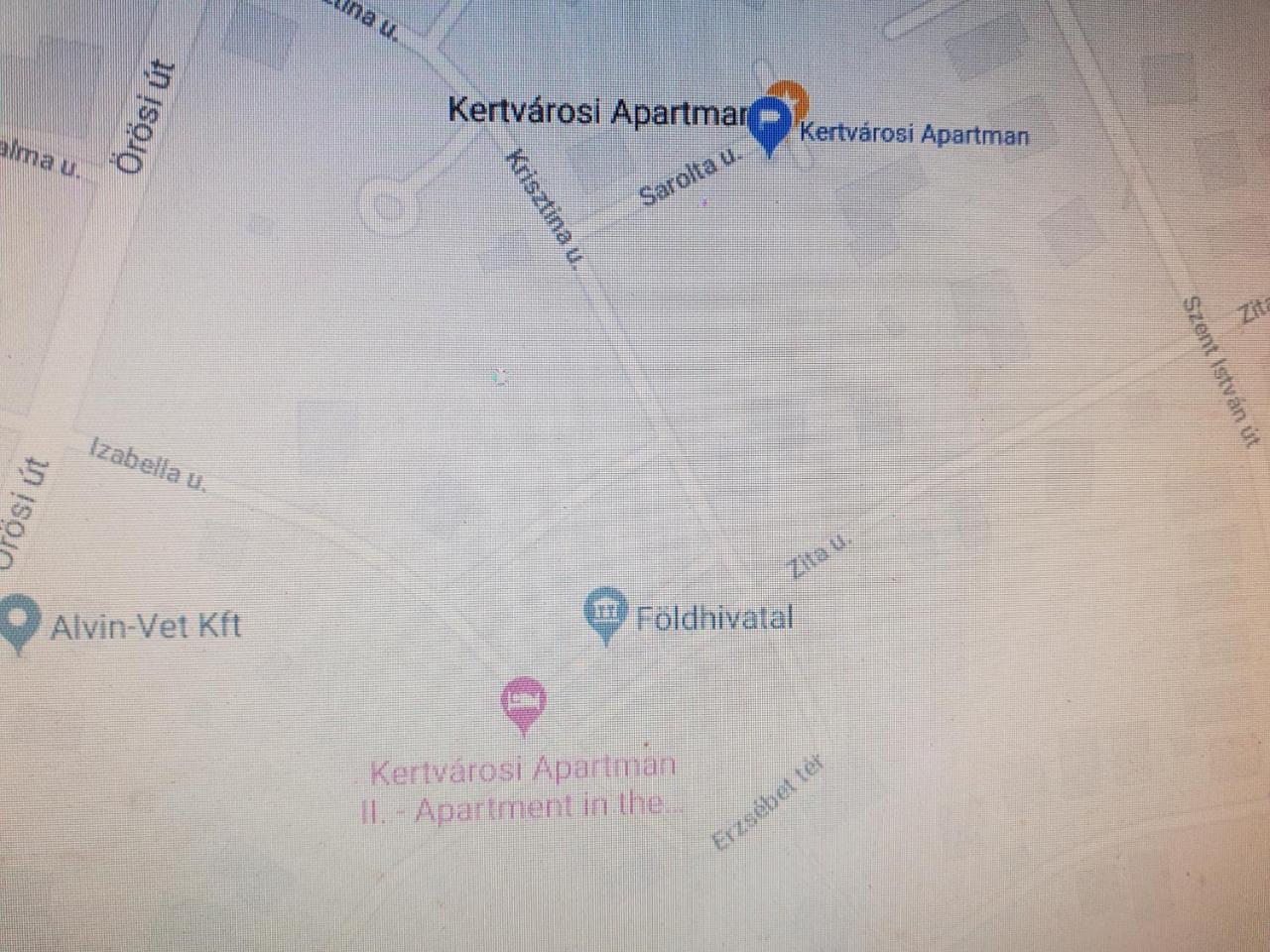 Kertvárosi Apartman II Tiszaujvaros Exterior foto